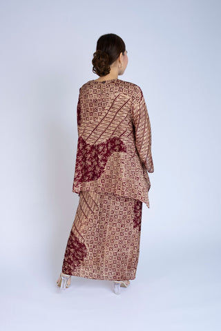 Siti Kurung - Maroon Gold