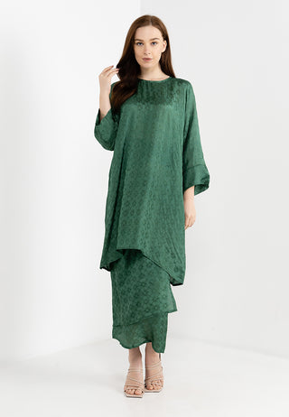 Nyna Plain - Forest Green